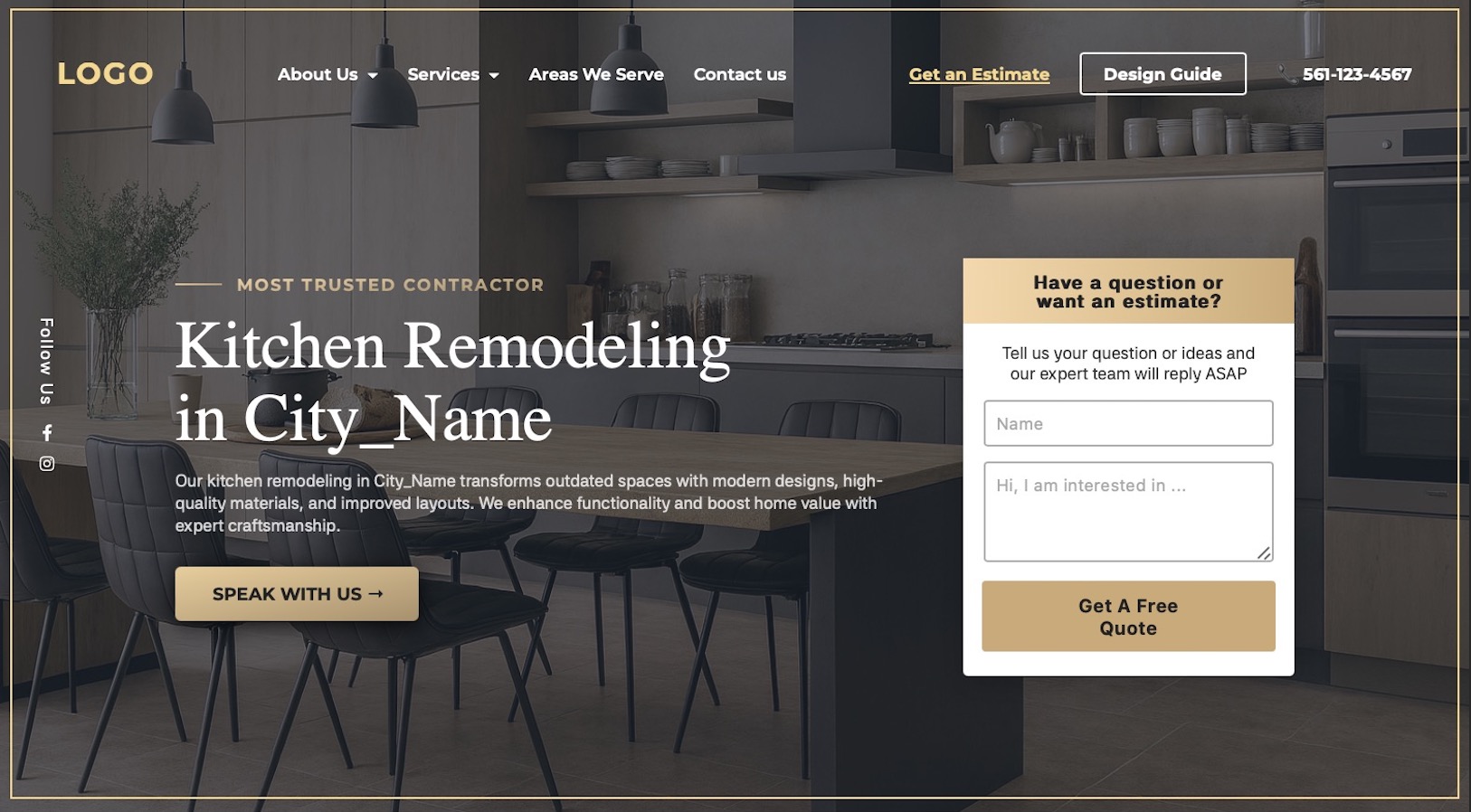 Kitchen remodeling